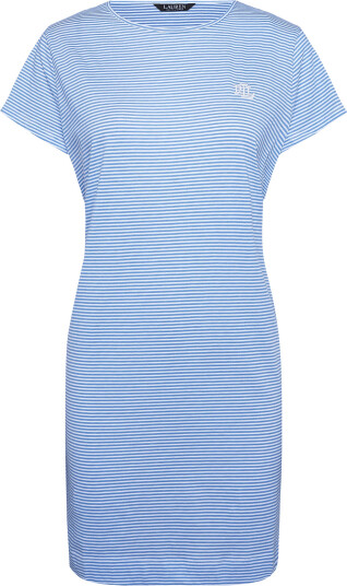 Lauren Ralph Lauren Homewear Lrl S/S Crew Nk Sleeptee Blue L