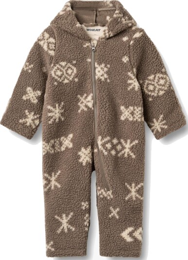Wheat Fleece Suit Allo Brown 80