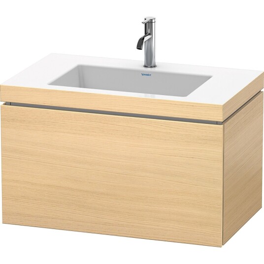 Duravit L-Cube Servantskap m/1 skuff 800x500x480 mm Middelhavs Eik