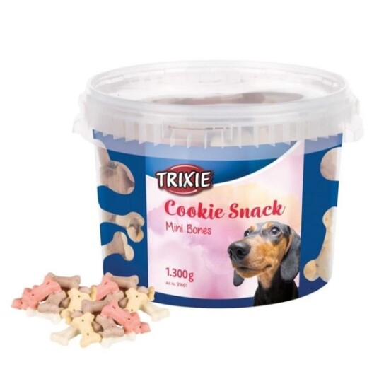 Trixie Mini Bones Hundegodteri 1.3 kg - Sprø Hundekjeks for Trening