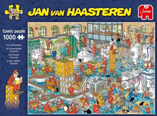 Jan Van Haasteren The Craft Brewery Puslespill 1000 brikker Jumbo