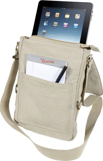 Rothco Vintage Canvas Military skulderveske Beige Rothco Vintage Canvas Military skulderveske Beige