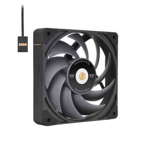 Thermaltake TOUGHFAN EX14 Pro 140mm Kabinettvifte Svart
