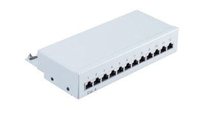 Shiverpeaks Bs75073 Rj-45 Cat6 Grå Metall 1U 212 Mm