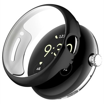 Google Pixel Watch Electroplated TPU-deksel - Svart