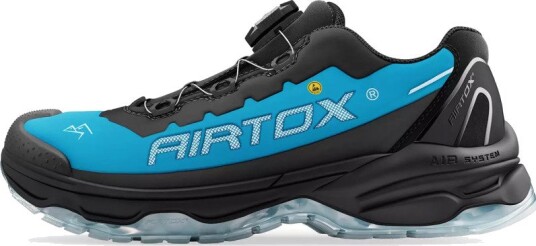 AIRTOX Vernesko Tx22 S3 Pro Smart Unisex Str. 39 Svart/Blå Par AIRTOX Vernesko Tx22 S3 Pro Smart Unisex Str. 39 Svart/Blå Par