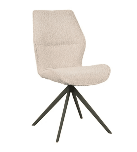 Trend Collection Mellow Spisestol – Natur Boucle