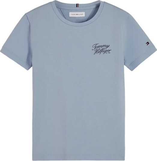 Tommy Hilfiger Tommy Hilfiger Script Tee Ss   Blue   152