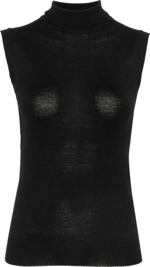 Sportmax Dame Strikkevarer Svart L,