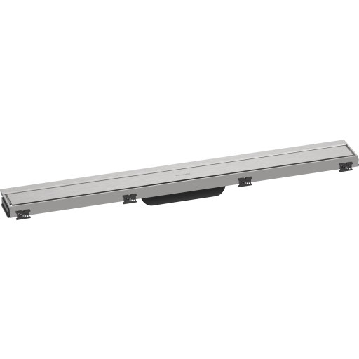 Hansgrohe Raindrain Match Unique Avløpsrenne 800 mm Veggmontering Børstet Rustfritt Stål