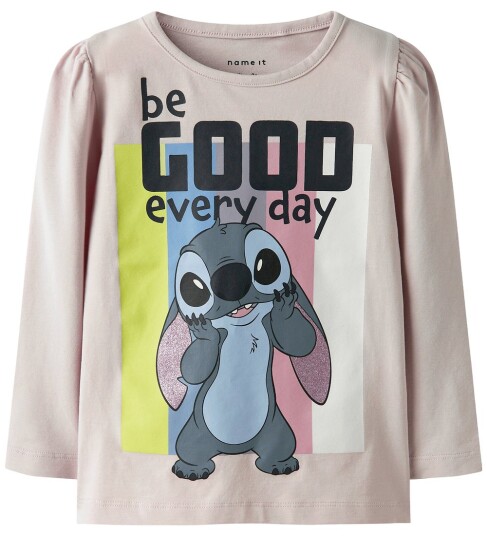 Name It Nmfdiana Stitch Ls Top Box Noos Wdi Pink 116