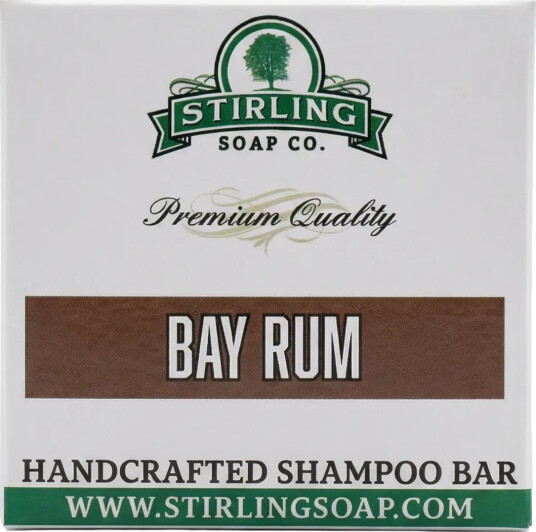 Stirling Soap Co. sjampo i fast form Bay Rum 107g Stirling Soap Co. sjampo i fast form Bay Rum 107g
