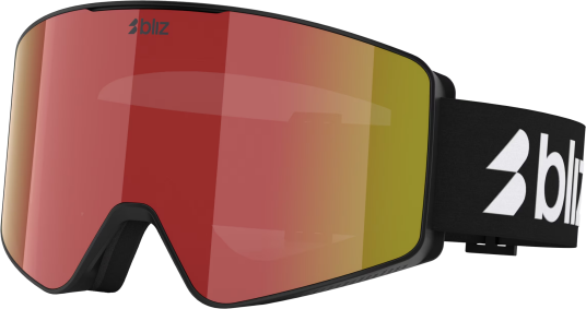 Bliz G001 Matte Black / Brown W Red Multi ONE SIZE