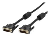 MicroConnect - DVI-kabel - dobbeltlenke - DVI-D (hann) til DVI-D (hann) - 1 m MicroConnect - DVI-kabel - dobbeltlenke - DVI-D (hann) til DVI-D (hann) - 1 m