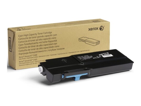 Xerox - Høykapasitets - Cyan - Original - Tonerpatron - For Versalink C400 C405