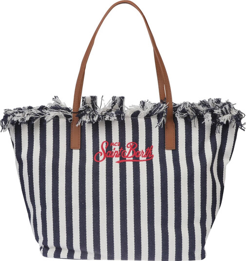 MC2 Saint Barth Dame Vesker Blå ONE SIZE,