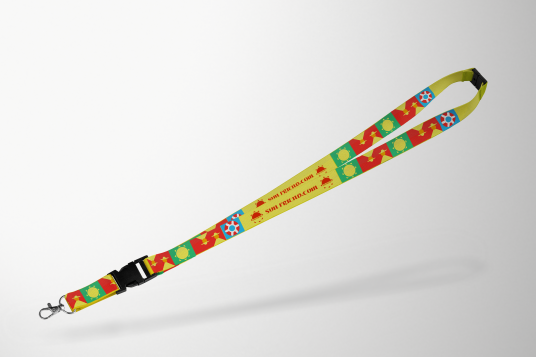 Keyhanger i Polyester med Silketryk     Professionelt Look | Hurtig Levering