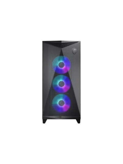 MSI MPG GUNGNIR 300R Mid-Tower Kabinett med ARGB og Herdet Glass Svart MSI MPG GUNGNIR 300R Mid-Tower Kabinett med ARGB og Herdet Glass Svart