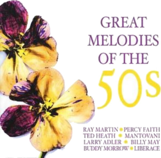 Diverse Artister  Great Melodies Of The 50's  CD