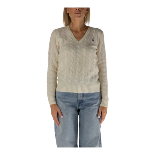 Ralph Lauren Polo Ralph Lauren Dame Strikkevarer Beige XS