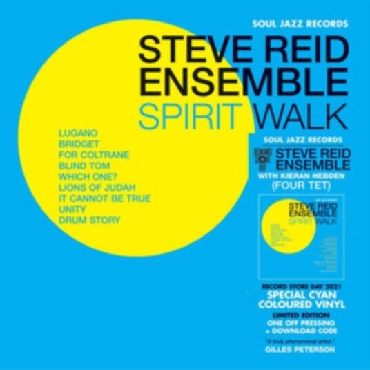 Steve Reid, KIERAN HEBDEN, Four Tet  Spirit Walk  LP/Vinyl
