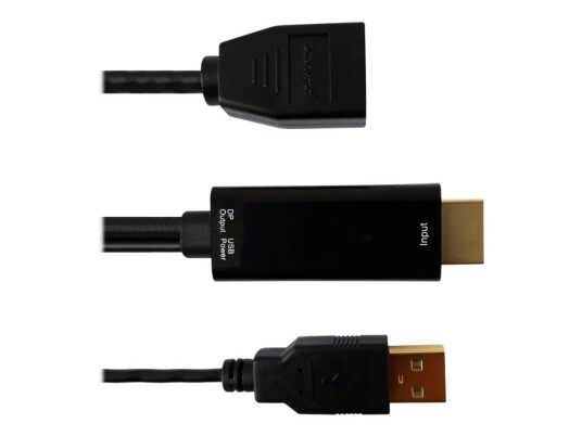 Techly Icoc Hdmi-Dp12a, Sort, Ce, Rohs, 4096 X 2160 Piksler, 48 Bit, 120 Hz, 2,97 Gbit/S