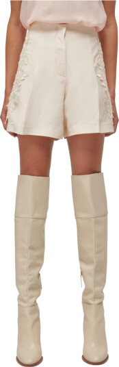 Blugirl Dame Shorts Beige S,