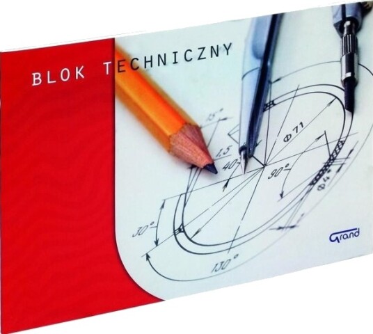 Grand Technical Blokk A3 10K Hvit