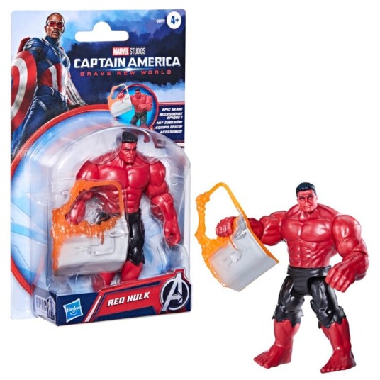 Marvel Avengers Rød Hulk 10 cm Figur fra Brave New World