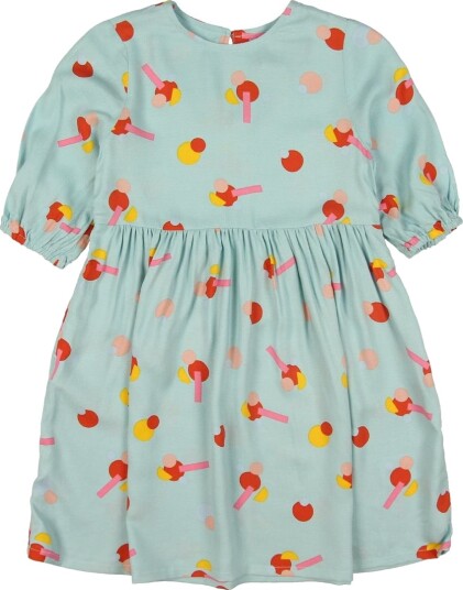 Stella McCartney Kids Kjole   Viskose   Mint m. Mønster   Stella McCartney Kids   16 år 176   Kjole Blå Grønn