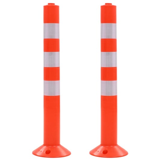 Sperrestolper 2 stk plast 75 cm Sperrestolper 2 stk plast 75 cm