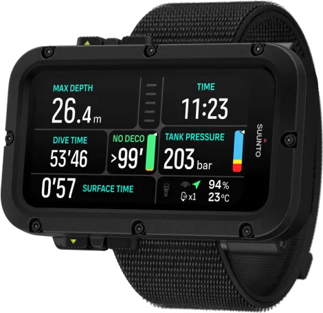 Suunto Nautic Dykkecomputer Tekstilrem Suunto Nautic Dykkecomputer Tekstilrem