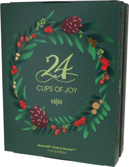 KaffeK | Kapsel-julekalender - 24 kapsler til Dolce Gusto