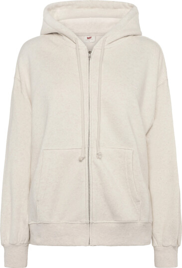 Levi"s® Everyday Full Zip Hoodie Sweat Cream XS