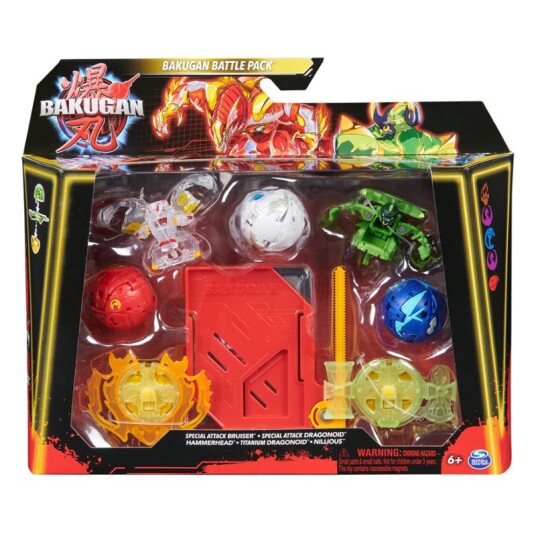 Bakugan Battle Pack S1 5-Pakning - Special Attack Bruiser Bakugan Battle Pack S1 5-Pakning - Special Attack Bruiser