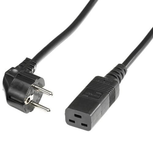 Roline 3m Schuko til IEC320 Strømkabel CEE7/7 - Sort
