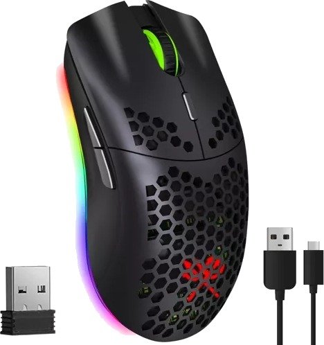 Trådløs gamingmus / datamus - LED Trådløs gamingmus / datamus - LED