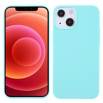 Mot Fingeravtrykk Matte iPhone 13 Mini TPU-deksel Baby Blå