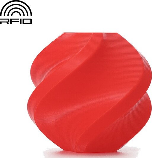 Bambu Lab PETG Basic Red 30201 Refill uten spole 1kg