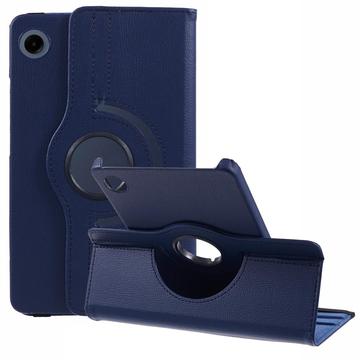 Samsung Galaxy Tab A9 360 Roterende Folio etui Blå