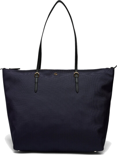 Lauren Ralph Lauren Nylon Large Keaton Tote Bag Navy Lauren Ralph Lauren Nylon Large Keaton Tote Bag Navy