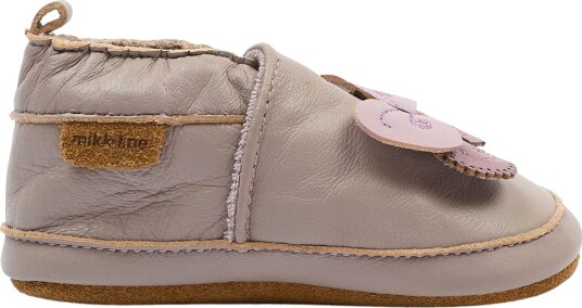 Mikk line Leather Slipper   3D   Pink   18/24M
