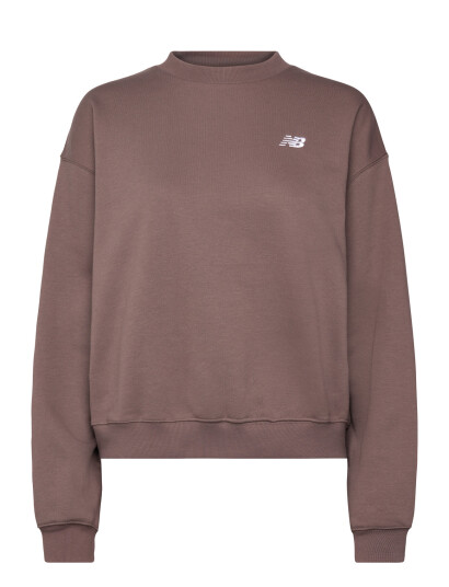 New Balance Sport Essentials French Terry Crew Brown XL