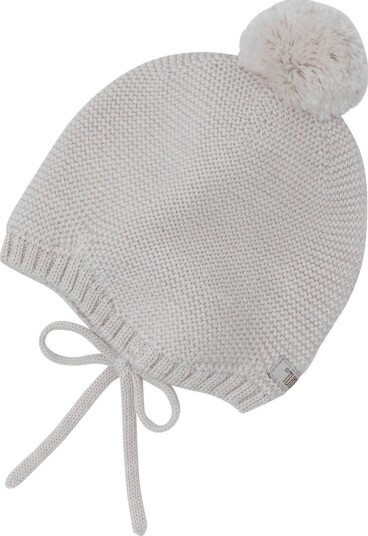Huttelihut Babylue   Ull   Sand Melert m. Dusk   Huttelihut   1 2 år (80 92)   Lue baby Beige Hvit