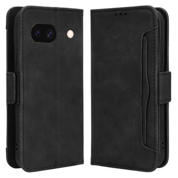 Google Pixel 8a Lommebok-deksel med Kortholder Svart