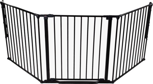 BabyDan Flex StepFree L Skrugrind Svart