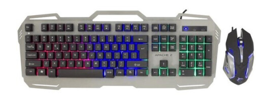 White Shark GMK-1801 Apache 2 - Gamingtastatur - Engelsk - Storbritannia