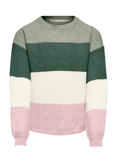 Kids Only Kogsandy L/S Stripe Pullover Knt Noos - Multi/patterned - 158-164