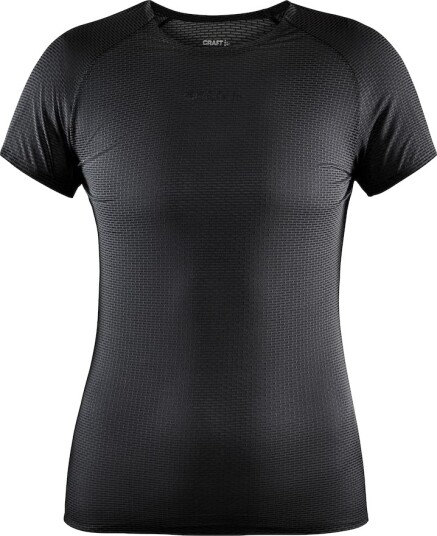 Craft Pro Dry Nanoweight Women Kortermet T Shirt Sort Craft Pro Dry Nanoweight Women Kortermet T Shirt Sort