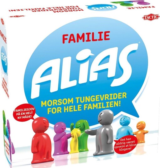 TACTIC Brettspill Familie Alias